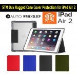 STM Dux Rugged Case Cover Protection for iPad Air 2 (9.7") With Auto Wake/Sleep